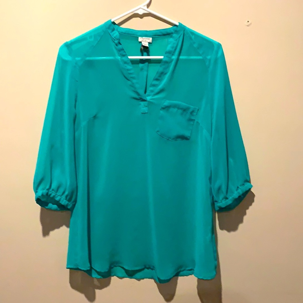 Emerald green Dynamite Blouse